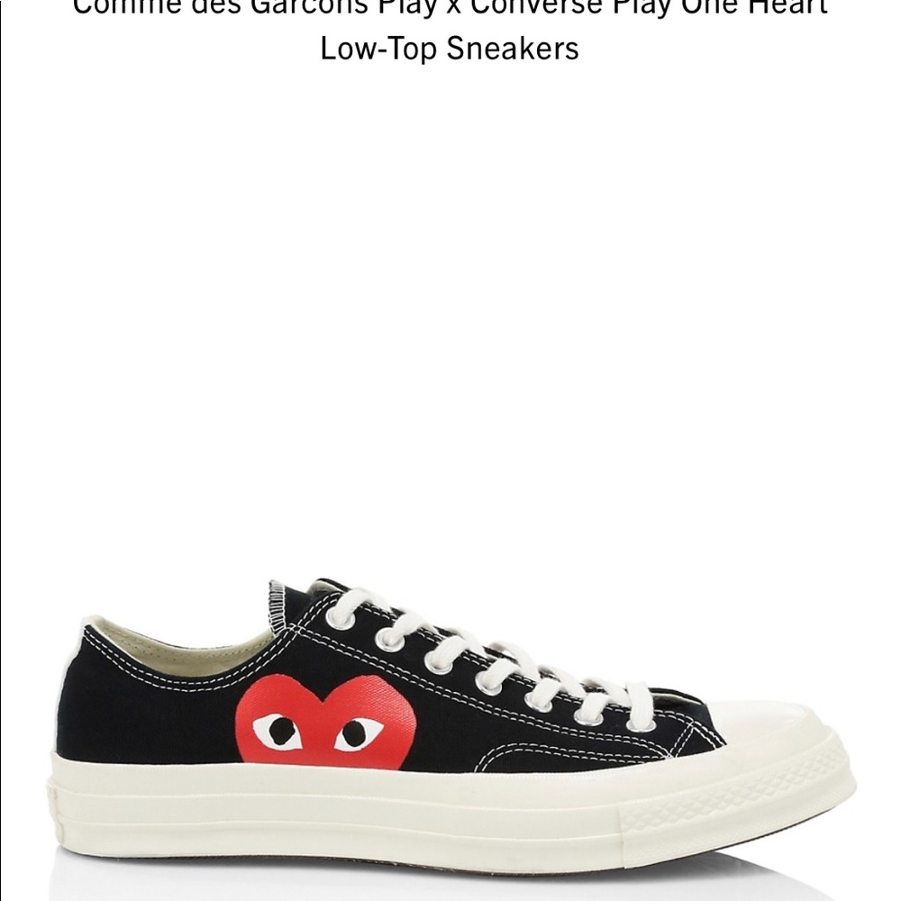Commes des garçon play x converse Chuck Taylor low-top sneakers